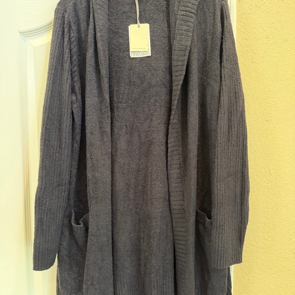 Barefoot Dreams cardigan with hood